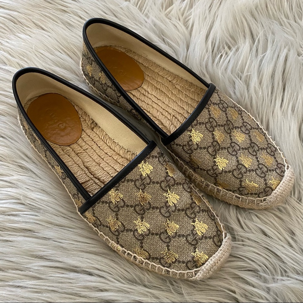 GUCCI Supreme Bees Esapdrille Size 37 (7)
